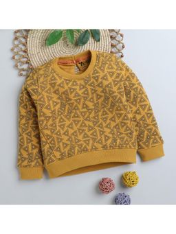 Yellow Apple - Kids Woolen Warm Sweater for Girls Yellow