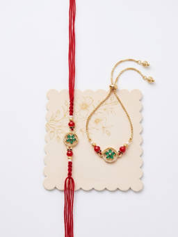 Gahan - AD Drawstring Bhaiya Bhabhi Rakhi