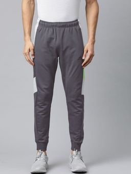 Alcis - Men Grey Solid Slim Fit Joggers