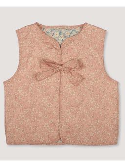 EARLY SUNDAY - Garden Flowers Printed Milly Baby Quilted Top