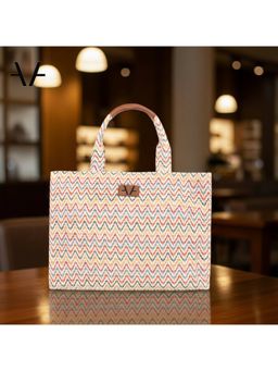 Avake - Multi-Color Lightweight Raffia Vegan Tote Bag