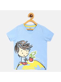 MINI KLUB - Kids Boys Blue T-shirt