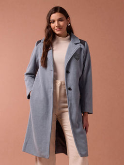 U.S. POLO ASSN. - Longline Solid Felt Jacket