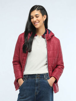 U.S. POLO ASSN. - Hooded Solid Padded Jacket