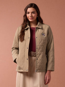 U.S. POLO ASSN. - Hooded Solid Quilted Jacket