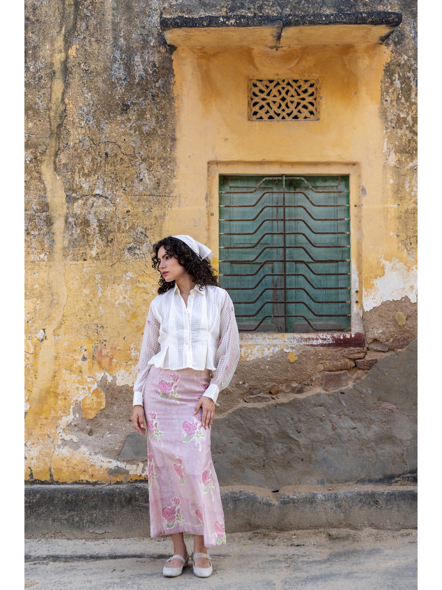 anuvas Off White Printed Full Sleeves Co-ord Set-picture-31