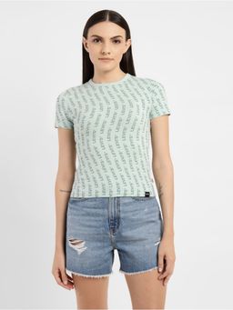Levi's - Womens Brand Logo Slim Fit T-Shirt