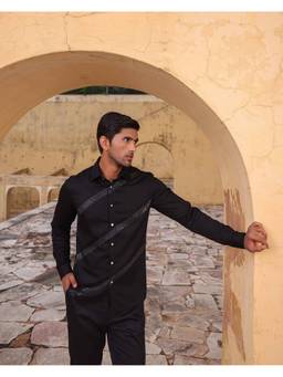 ABKASA - Black Quentin Shirt
