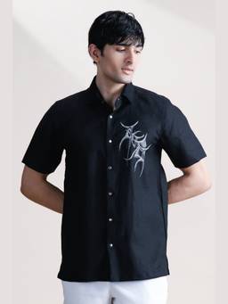 ABKASA - Black Xavier Shirt