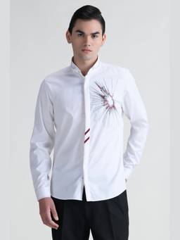 ABKASA - White Sunwoven Shirt