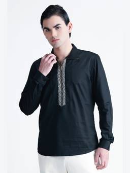 ABKASA - Black Remy Shirt