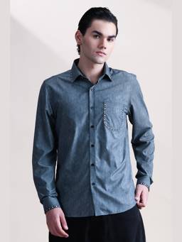 ABKASA - Grey Polo Shirt