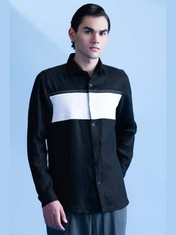 ABKASA - Black Maya Shirt