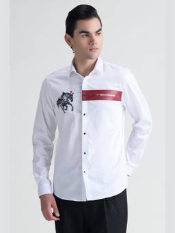 ABKASA - White Synth Shirt