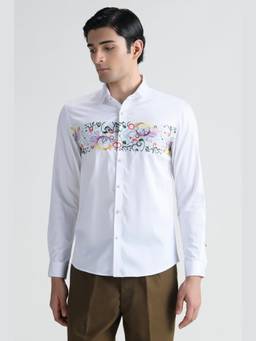 ABKASA - White Terra Shirt