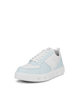 ECCO - Women's White Lifestyle Low-Top Sneakers