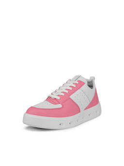 ECCO - Women's White Lifestyle Low-Top Sneakers