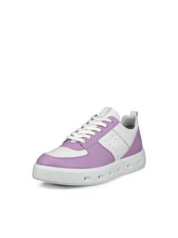 ECCO - Women's Lavender Lifestyle Low-Top Sneakers