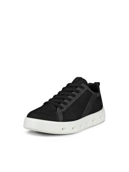 ECCO - Women's Black Lifestyle Low-Top Sneakers