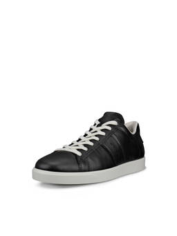 ECCO - Women's Black Lifestyle Low-Top Sneakers