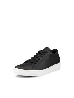 ECCO - Women's Black Casual Low-Top Sneakers