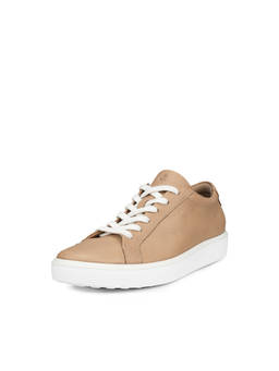 ECCO - Women's Nude Casual Low-Top Sneakers
