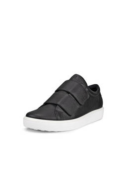 ECCO - Women's Black Casual Low-Top Sneakers