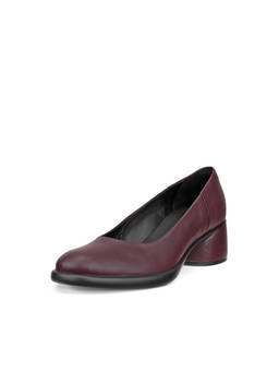 ECCO - Women's Burgundy Work Pumps