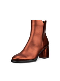 ECCO - Women's Bronze Casual Ankle Boots