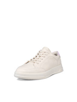 ECCO - Women's Beige Casual Low-Top Sneakers