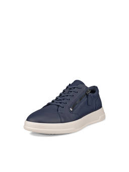 ECCO - Women's Navy Blue Casual Low-Top Sneakers