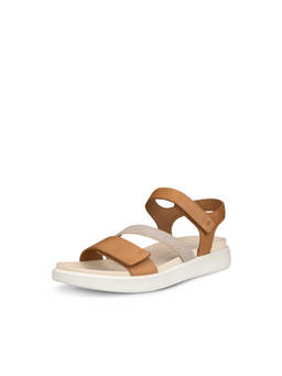 ECCO - Women's White Gold Casual Sandals