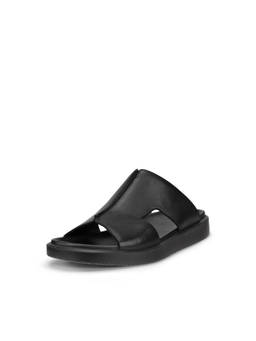 ECCO - Men's Black Casual Slide Sandals
