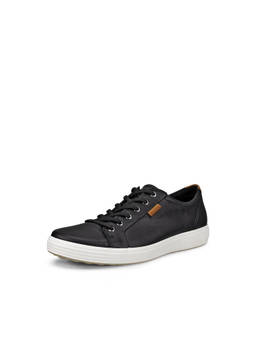 ECCO - Men's Black Dress Casual Sneakers