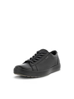 ECCO - Men's Black Lifestyle Low-Top Sneakers