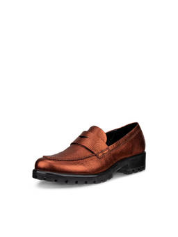 ECCO - Women's Bronze Formal Loafers