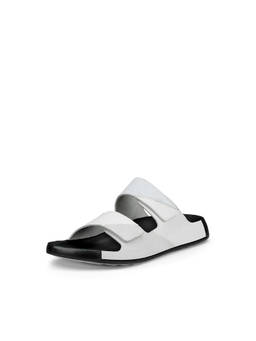 ECCO - Men's White Casual Slide Sandals