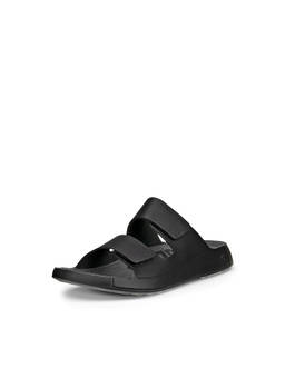 ECCO - Men's Black Casual Slide Sandals
