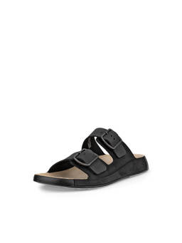 ECCO - Men's Black Casual Slide Sandals