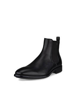 ECCO - Men's Black Casual Chelsea Boots