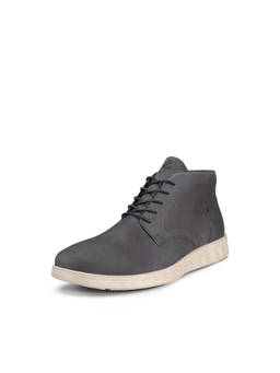 ECCO - Men'S Grey Casual Chukka Boots
