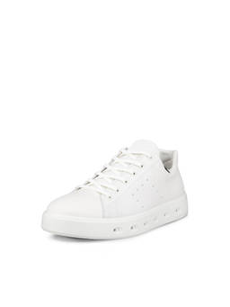 ECCO - Men's White Lifestyle Sneakers
