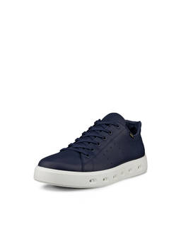 ECCO - Men's Navy Blue Lifestyle Sneakers