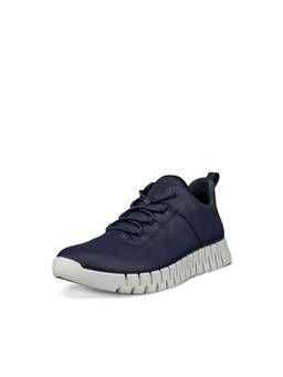 ECCO - Men's Navy Blue Lifestyle Sneakers