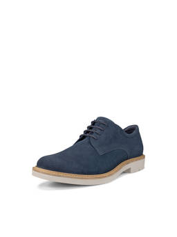 ECCO - Men's Blue Dress Casual Derbies