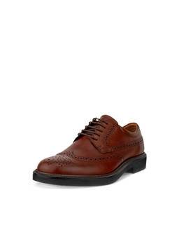 ECCO - Men's Maroon Formal Derbies