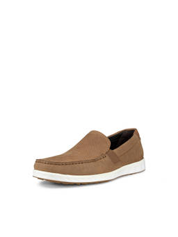 ECCO - Men's Brown Semi Formal Loafers