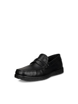 ECCO - Men's Black Dress Casual Loafers