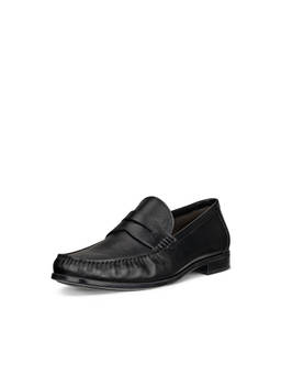 ECCO - Men's Black Dress Casual Loafers