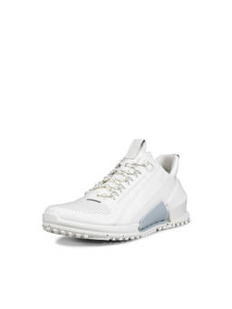 ECCO - Women's White Lifestyle Low-Top Sneakers